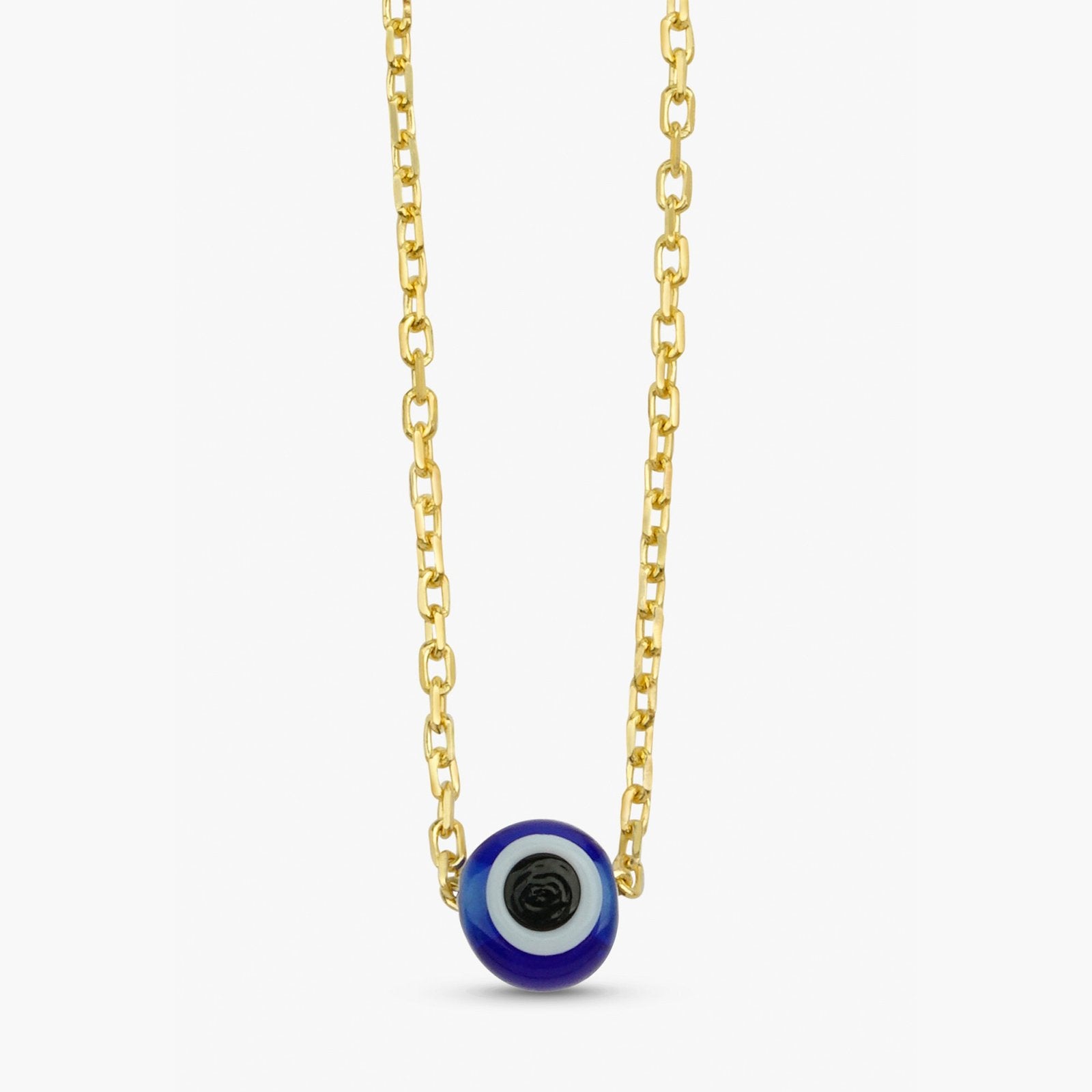 Evil Eye Glass Bead Necklace