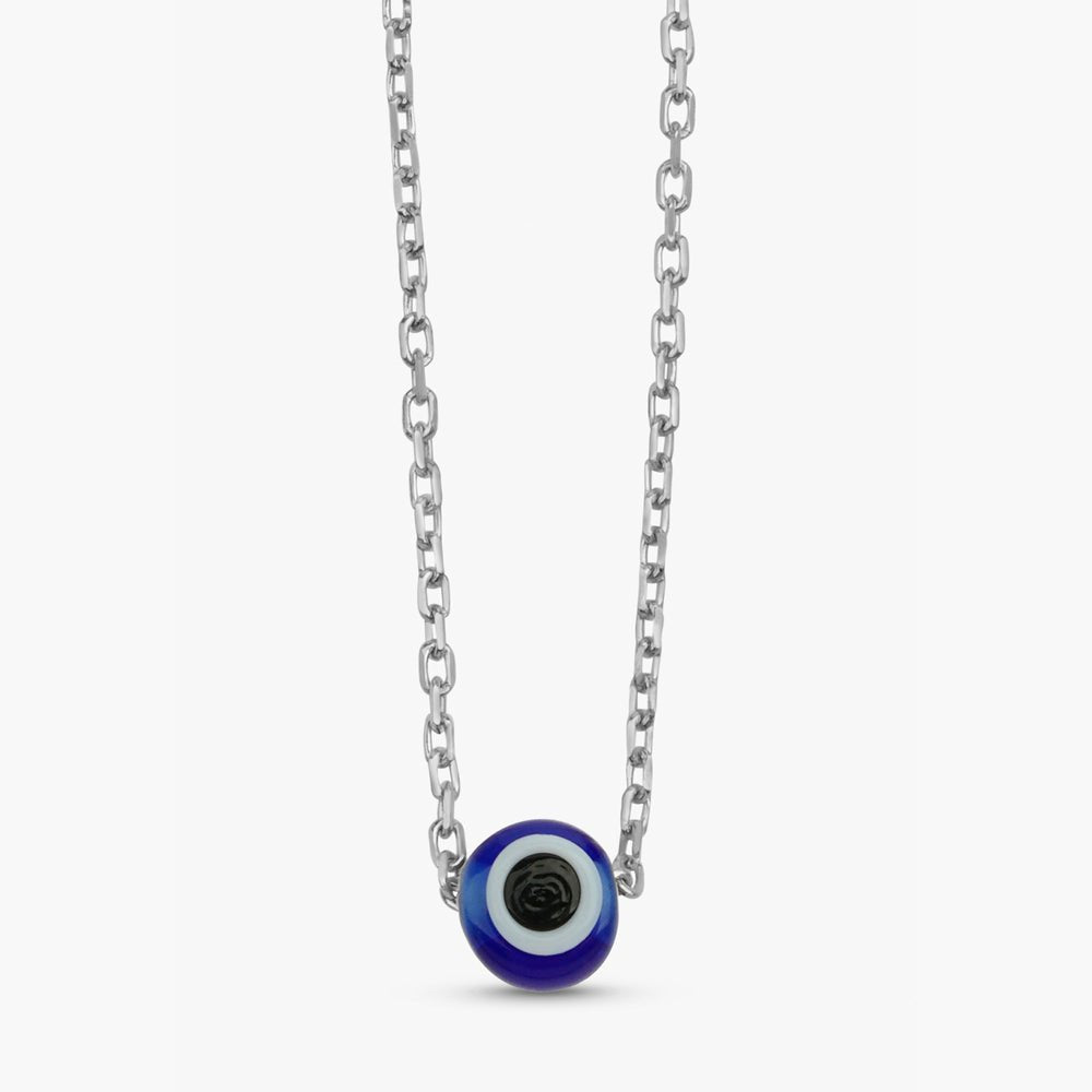 Evil Eye Glass Bead Necklace