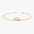 Handcuff Paperclip Chain Bracelet