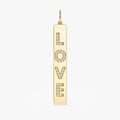 LOVE Diamond Bar Charm