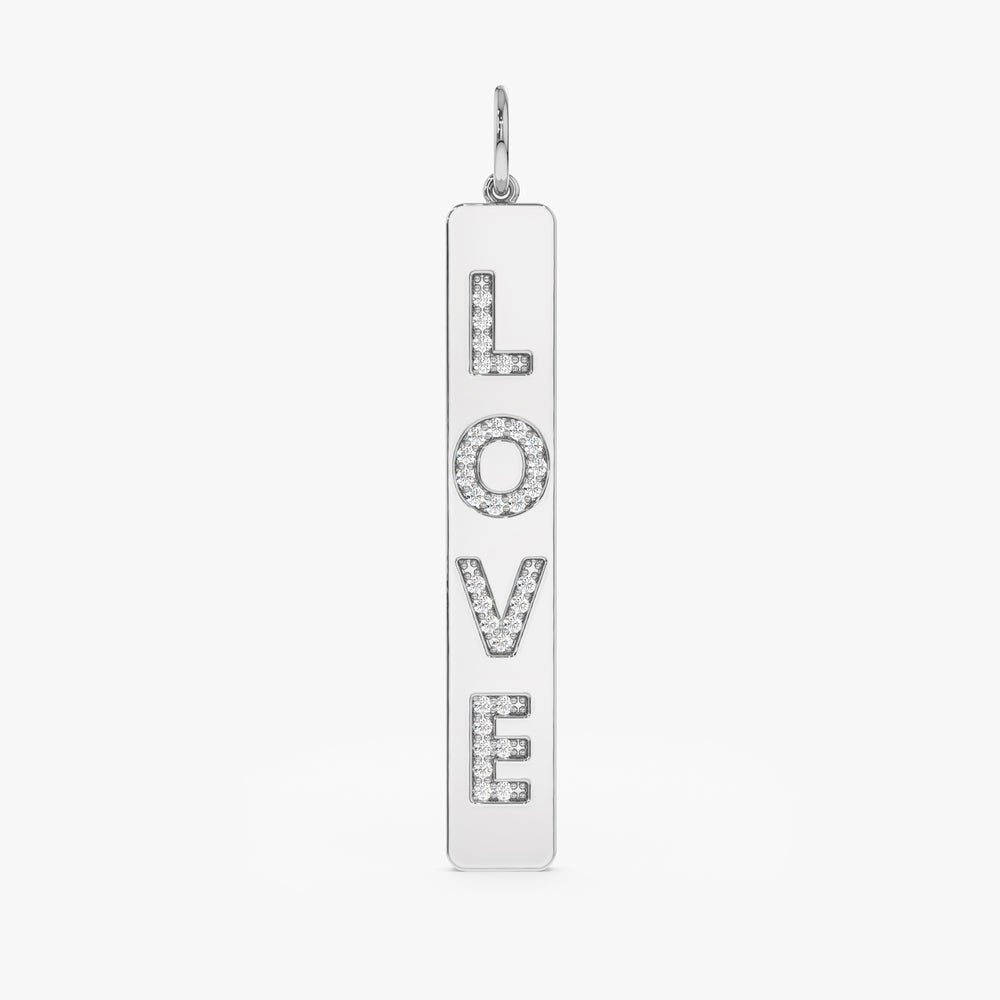 LOVE Diamond Bar Charm