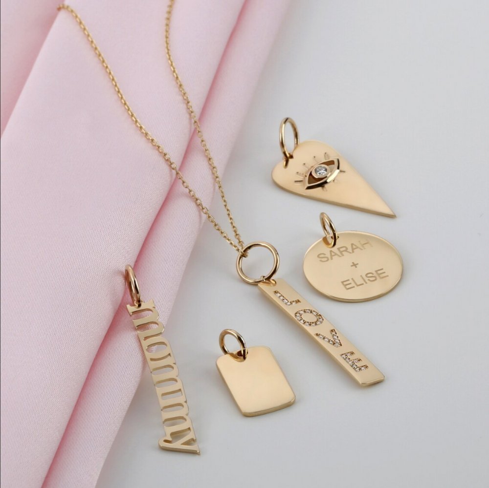 LOVE Diamond Bar Charm