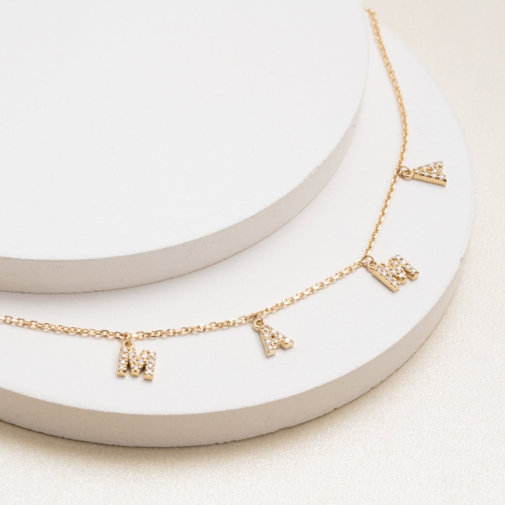 MAMA Diamond Necklace