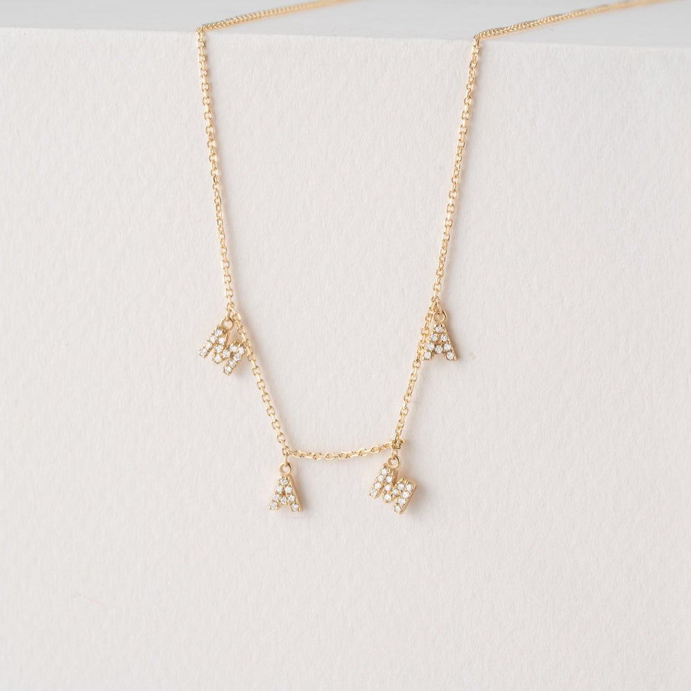 MAMA Diamond Necklace
