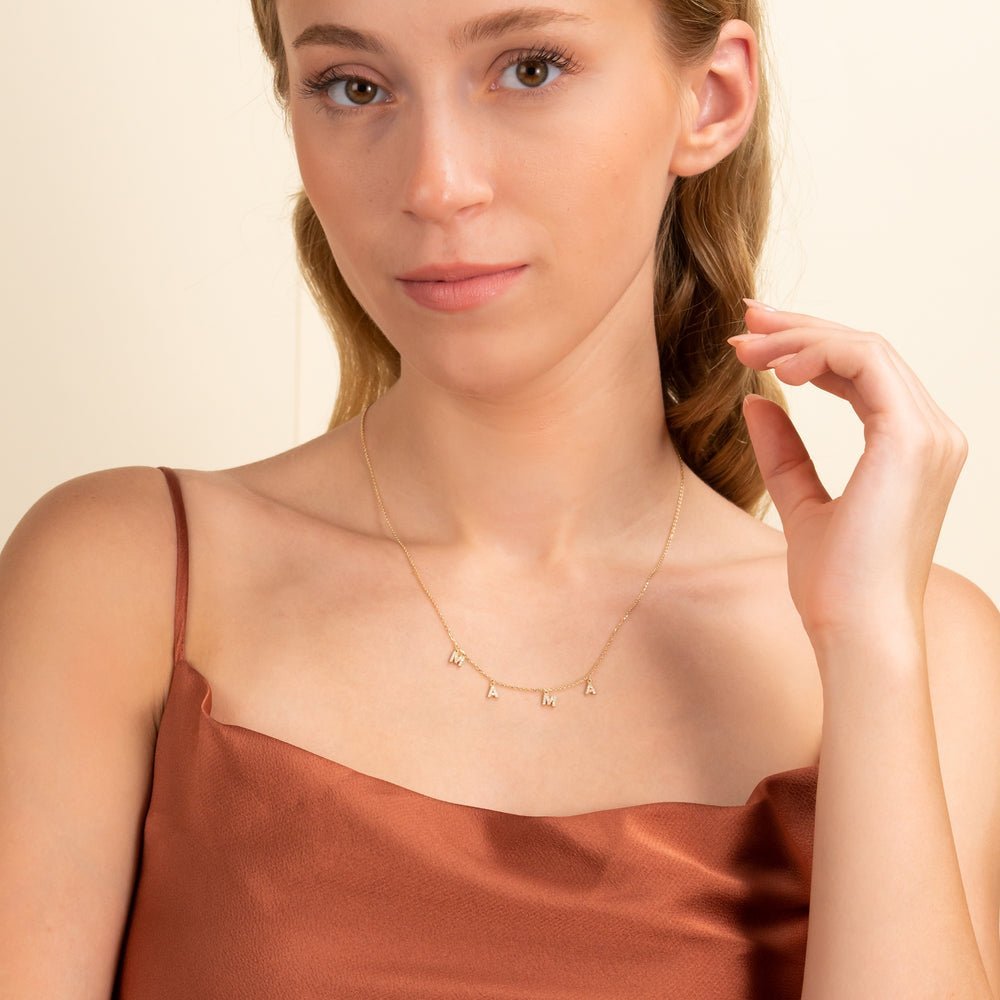 MAMA Diamond Necklace