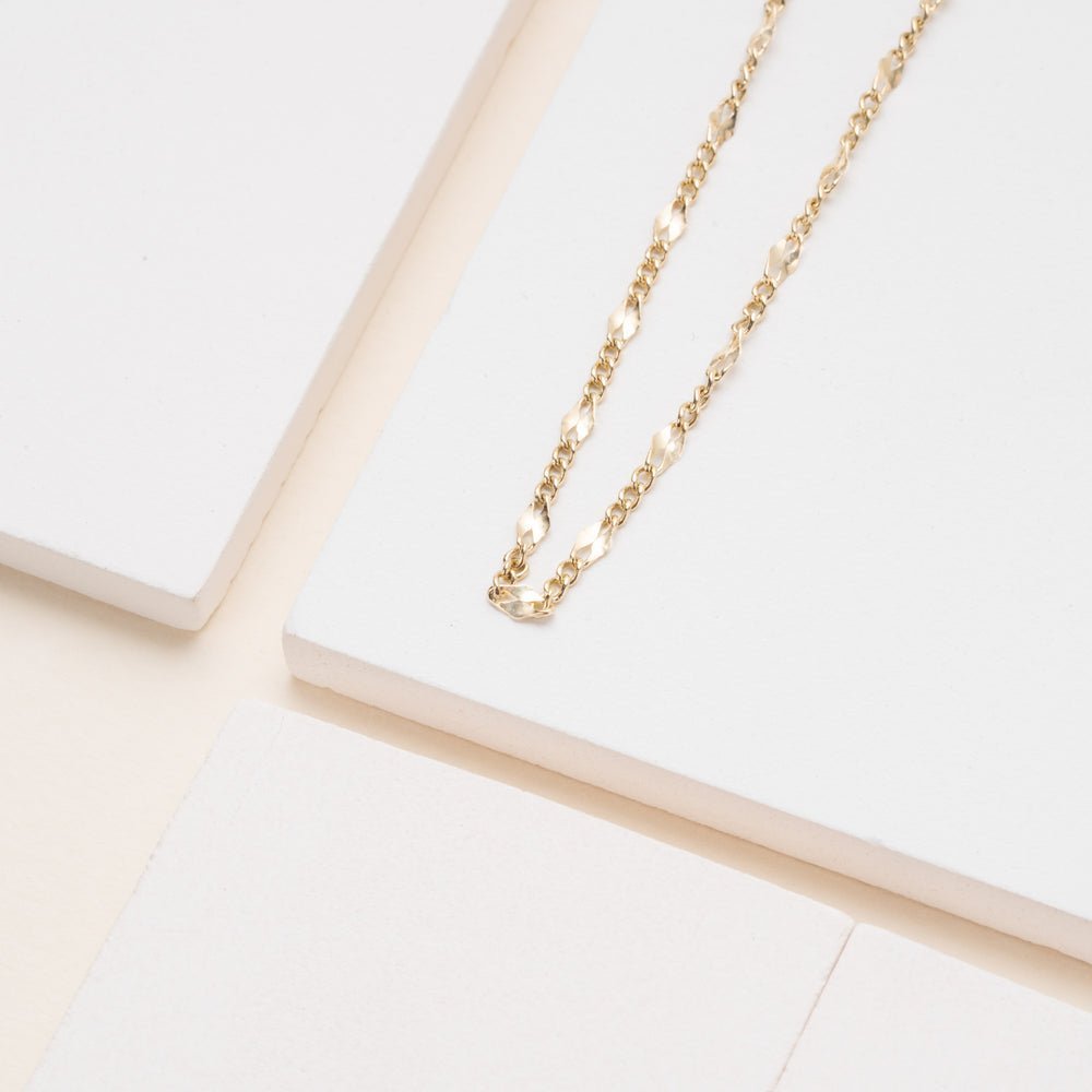Mixed Chain Link Necklace