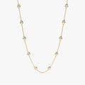 Multi Diamond By The Yard Necklace