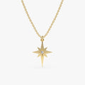 North Star Diamond Necklace