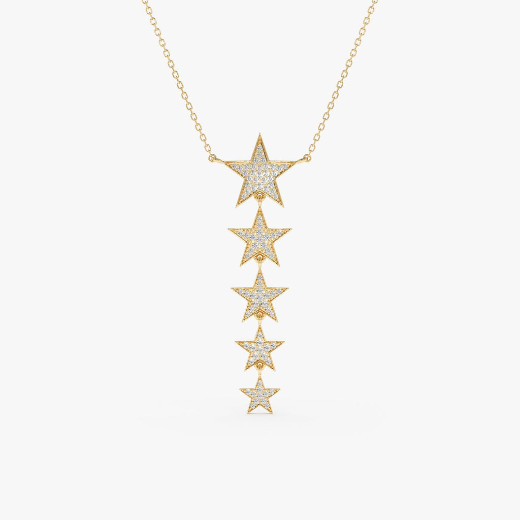 Rising Star Diamond Necklace