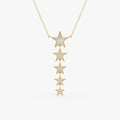 Rising Star Diamond Necklace