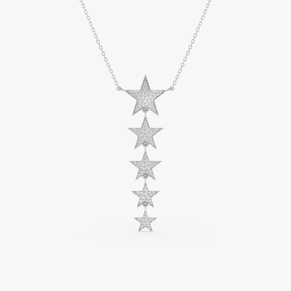 Rising Star Diamond Necklace