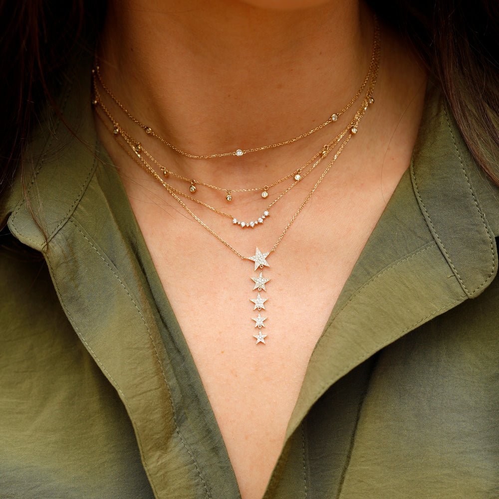 Rising Star Diamond Necklace