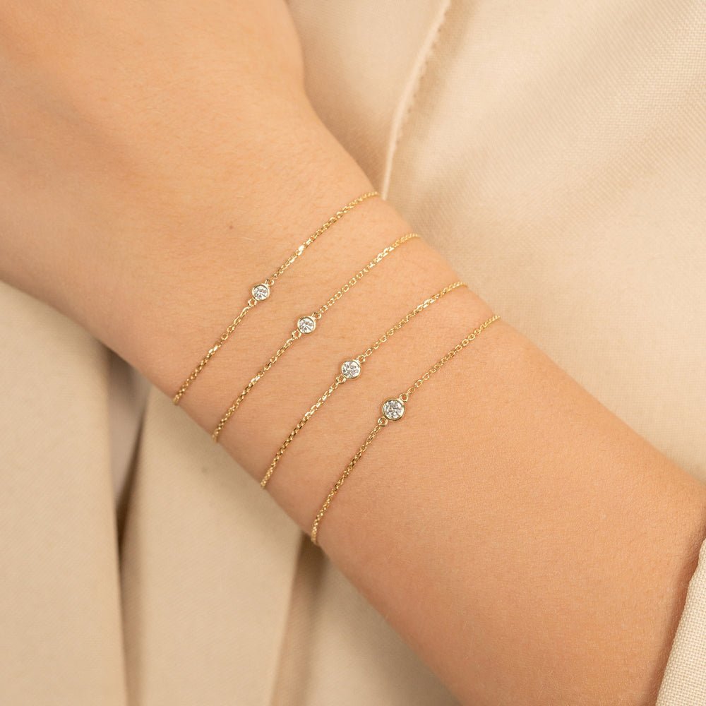 Single Diamond Bracelet