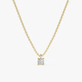 Solitaire Diamond Necklace